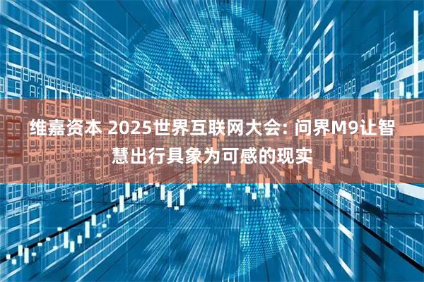 维嘉资本 2025世界互联网大会: 问界M9让智慧出行具象为可感的现实