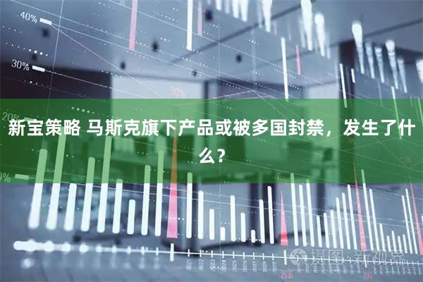 新宝策略 马斯克旗下产品或被多国封禁，发生了什么？